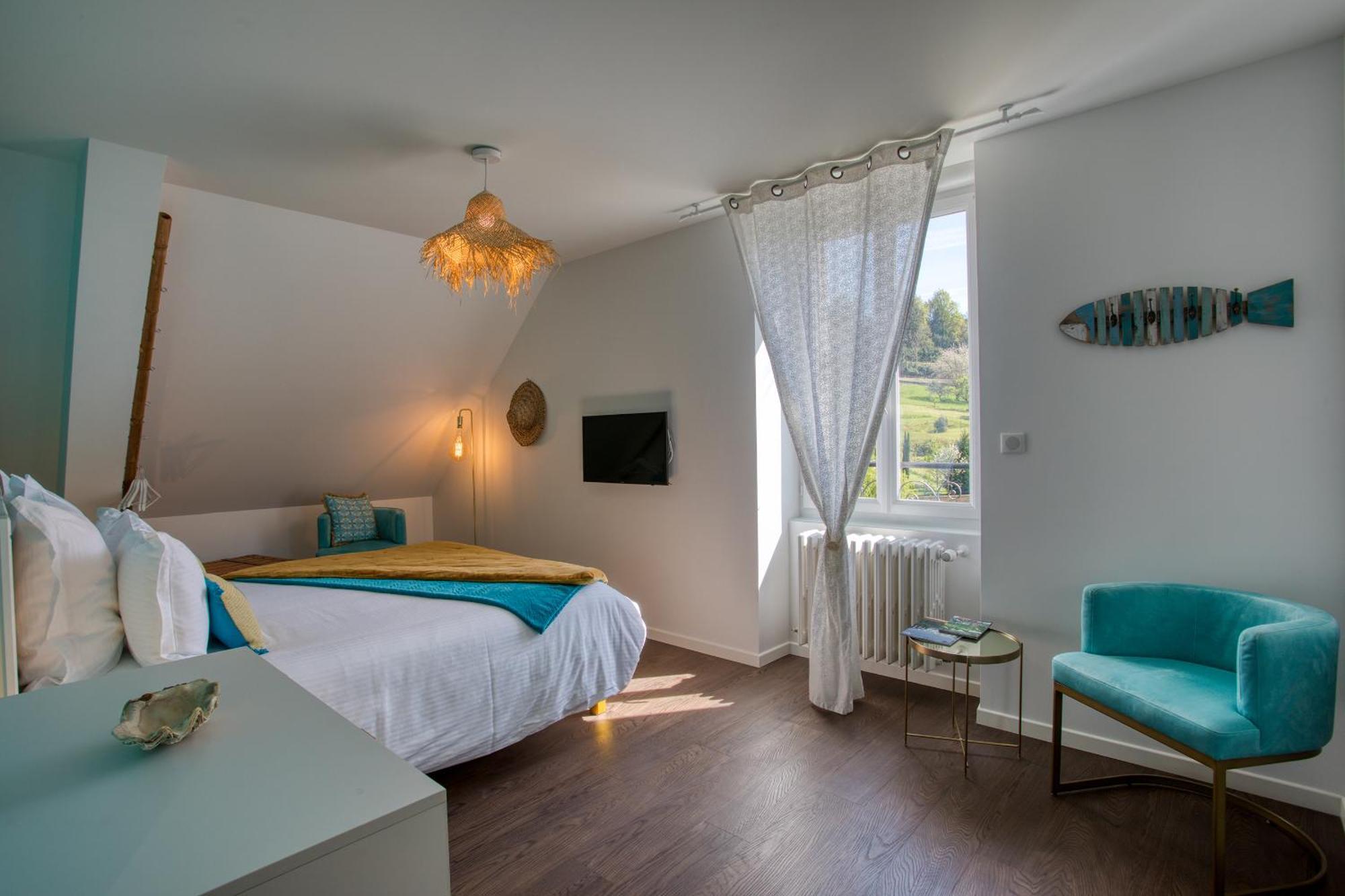 Chambre Lit King-Size - Vue sur Jardin