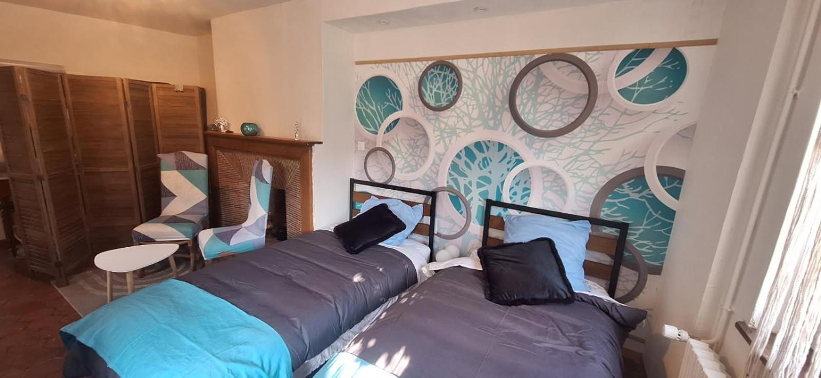 Chambre Lits Jumeaux - Vue sur Jardin
