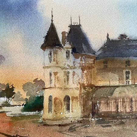 Chambre au château de Grésillon-2