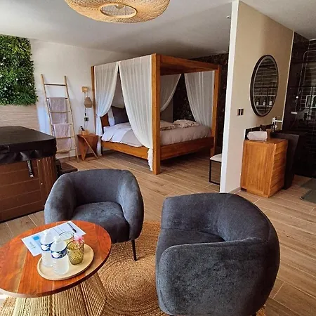 Le Cocoon - Jacuzzi, Sauna et Piscine privée-2