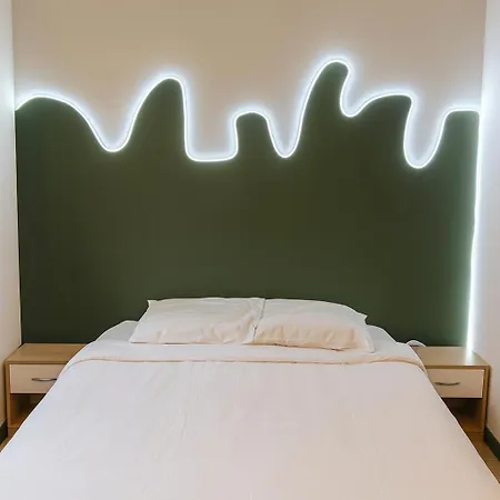 Chambre privée verte - Maison partagée-2