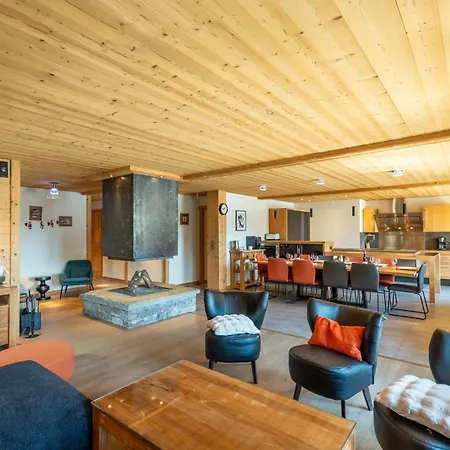 Chalet Virolet Jacuzzi Hammam Cheminée 15 personnes max-3