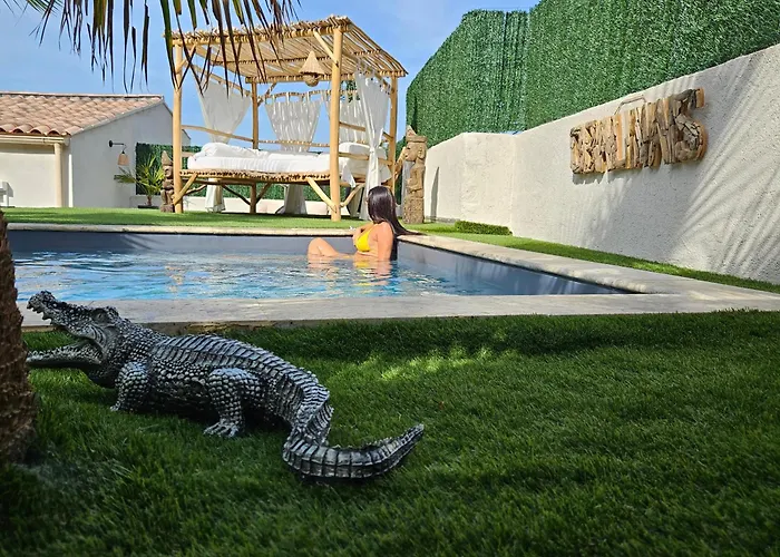 Ô Balinais mini villa avec spa et piscine privative Marseille