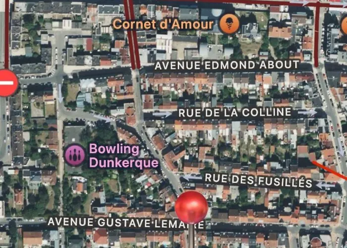 Bed and Breakfast L'Escapade Belle Rade à Dunkirk