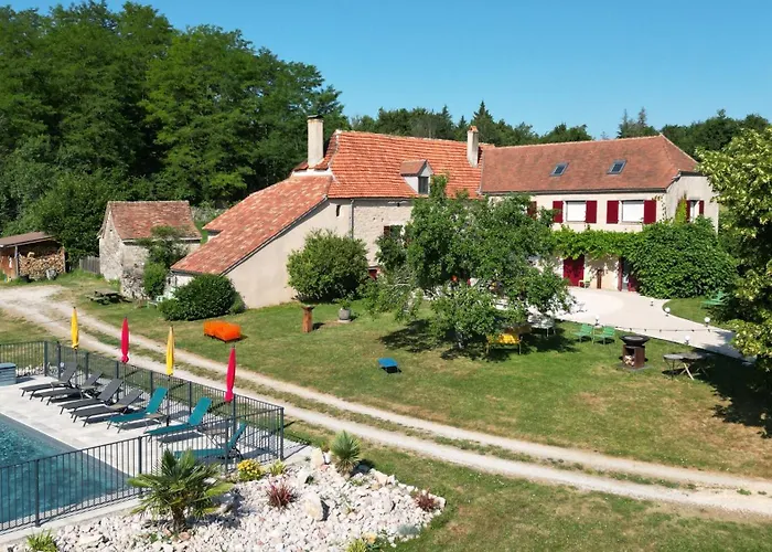Bed and Breakfast Le Domaine du Gravier à Gramat